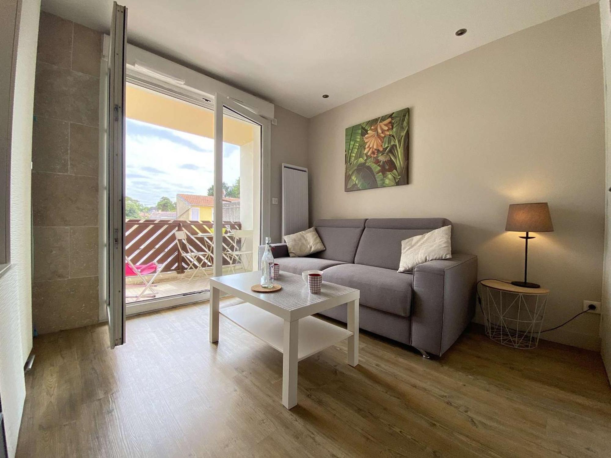 Studio Moderne Avec Balcon Sud, Parking Prive, Pres Avenue De Gaulle - 2 Couchages A La Baule - Fr-1-245-107 外观 照片