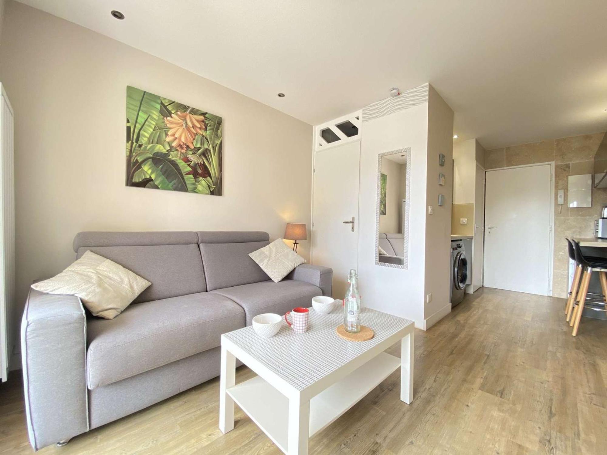 Studio Moderne Avec Balcon Sud, Parking Prive, Pres Avenue De Gaulle - 2 Couchages A La Baule - Fr-1-245-107 外观 照片