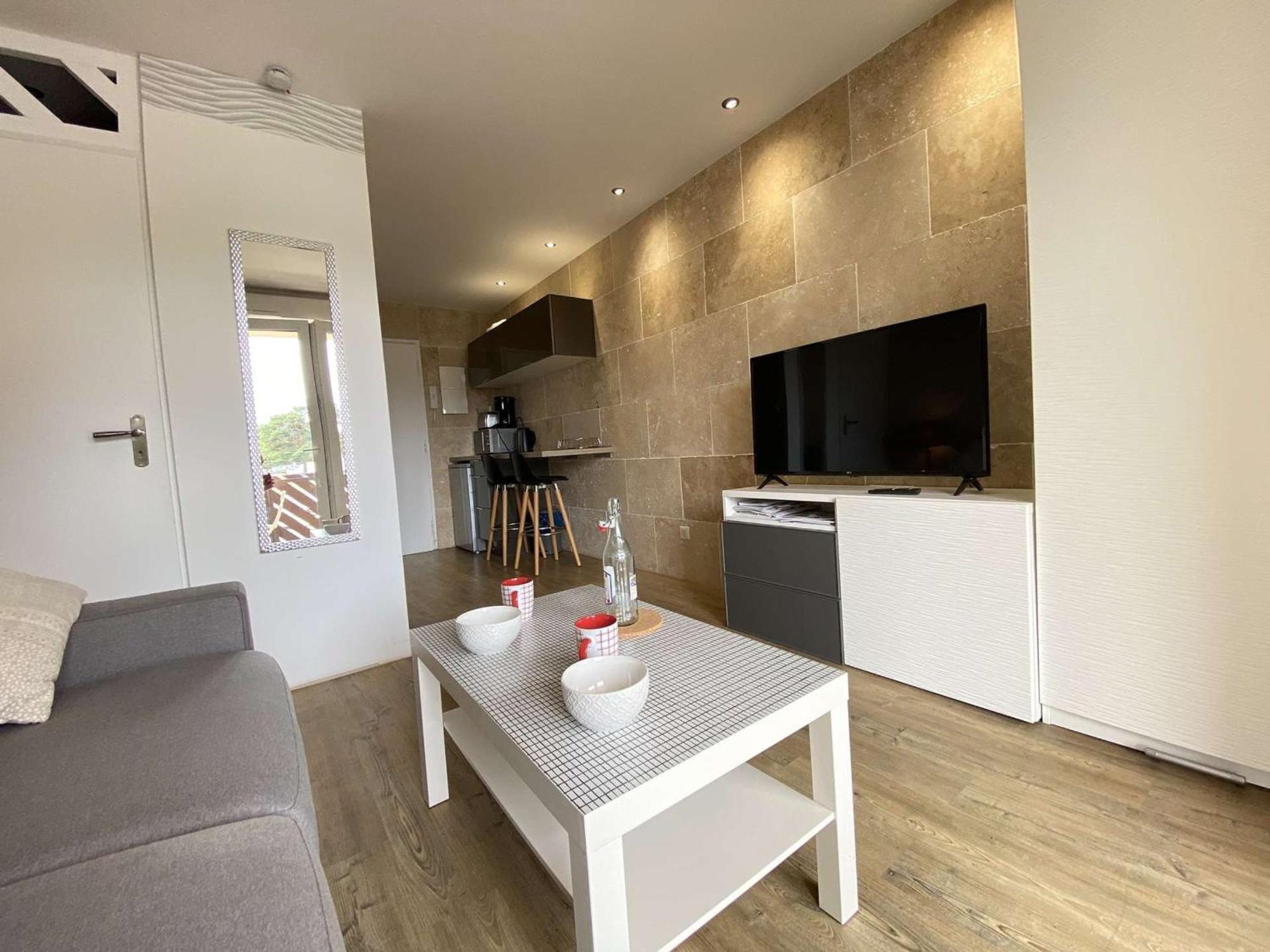 Studio Moderne Avec Balcon Sud, Parking Prive, Pres Avenue De Gaulle - 2 Couchages A La Baule - Fr-1-245-107 外观 照片